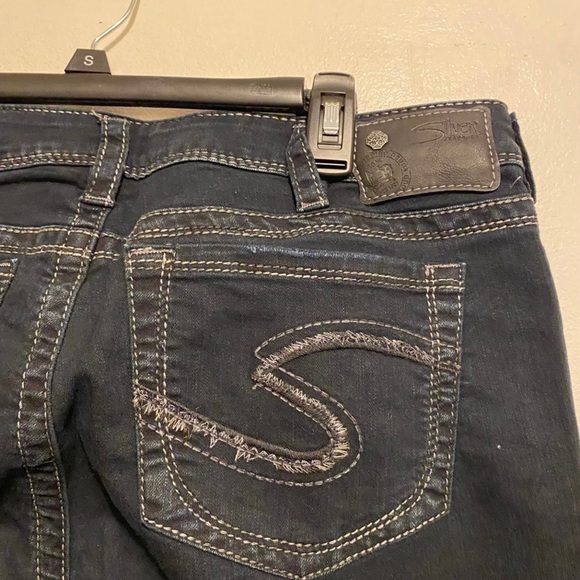 Silver Suki High Skinny Jeans Dark Wash Size W34 L37 ‎ Women’s Denim New - Picture 1 of 12